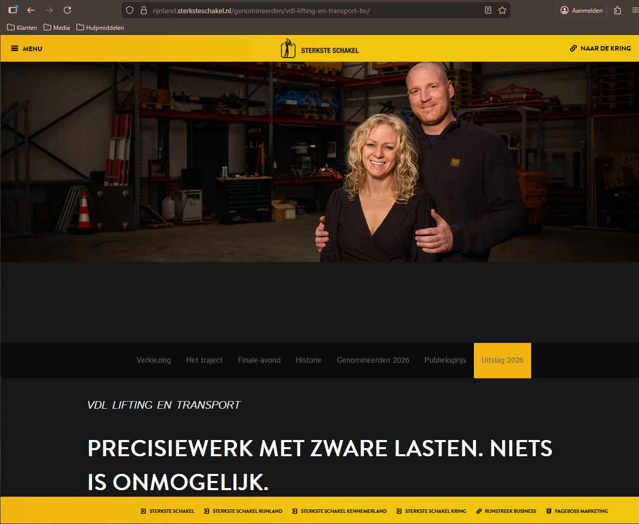 260323 VDL op de Sterkste Schakel